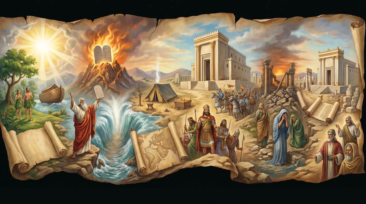 Panorama do Antigo Testamento: resumo de Gênesis a Malaquias
