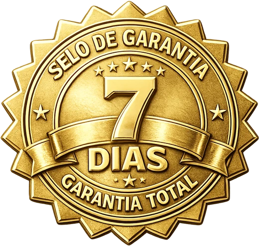 Selo de garantia de 7 dias